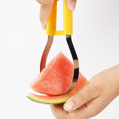 Professional 4 In 1 Stainless Steel Watermelon Cutter Fruit Carving Tools Set,Fruit Scooper Seed Remover Watermelon Knife For Dig Pulp Separator Fruit Slicer, Melon Baller Scoop Set