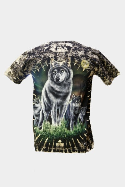 Night of the Wolves Tie-Dye T-Shirt