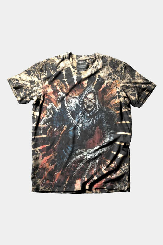 Tie-Dye with Death is coming T-Shirt