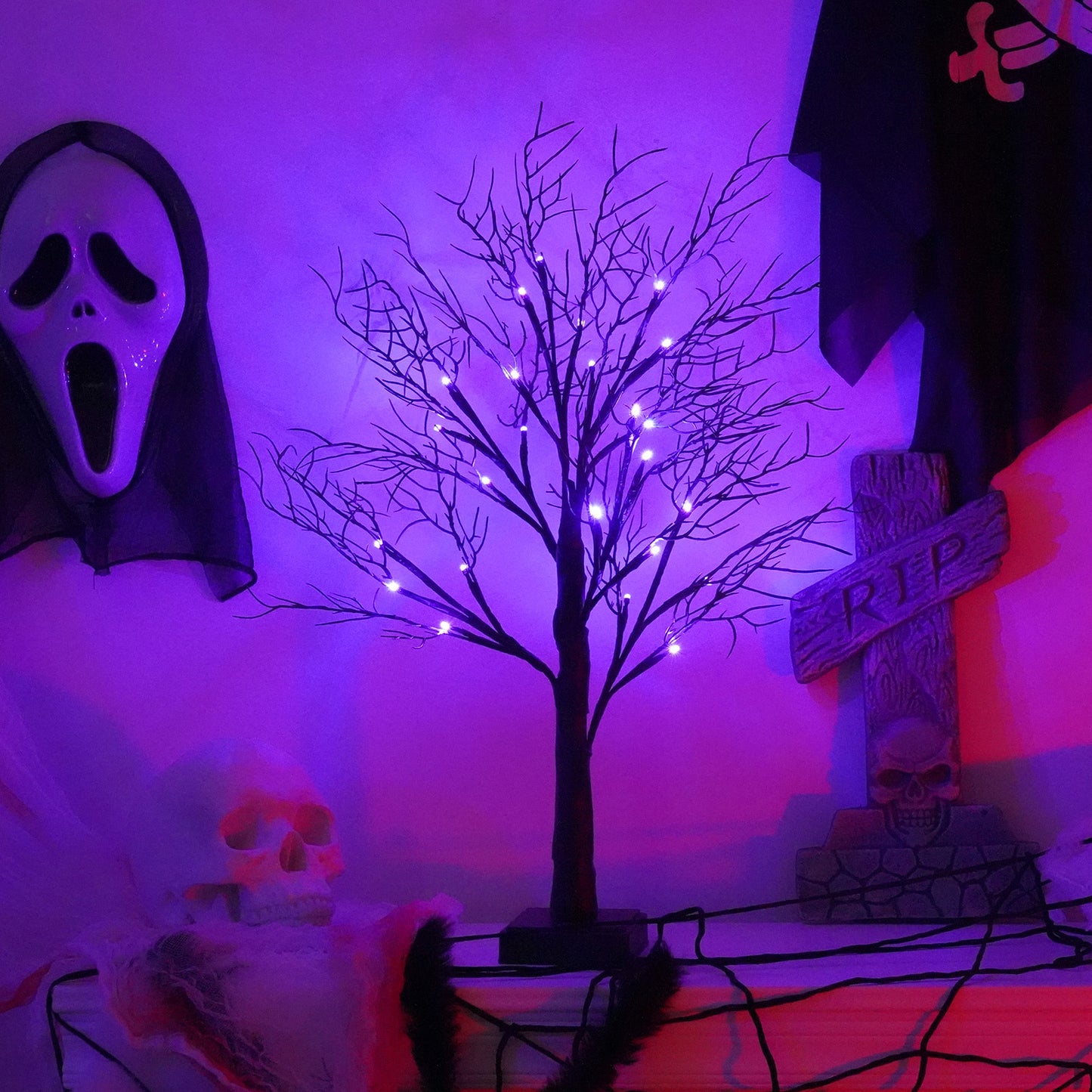 Led Halloween Party Scene Layout Decorative Lights Indoor Decoration