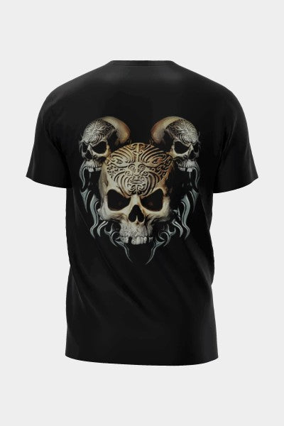 Three Wise Skulls T-Shirt