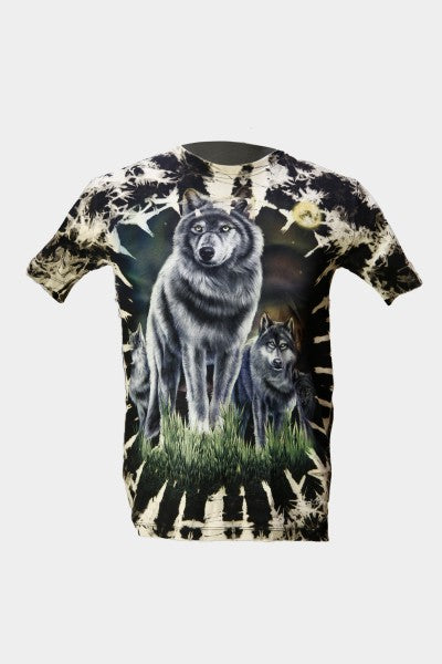 Night of the Wolves Tie-Dye T-Shirt