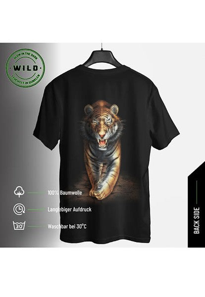 Wild Glow in the Dark Bengal Tiger T-Shirt