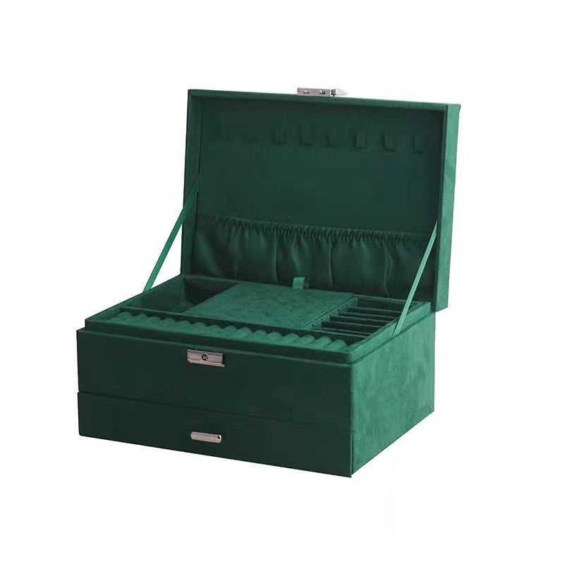 Multi Layer Drawer Large Capacity European Jewelry Box